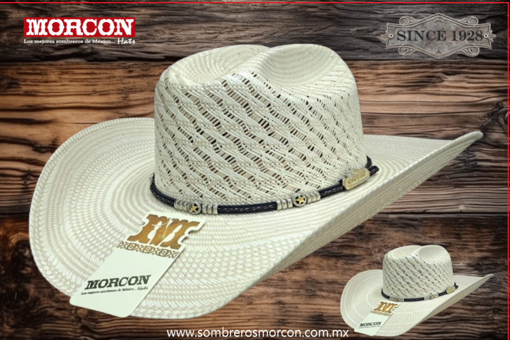 Morcon Hats - 100x Cheyenne Braided 111015530812