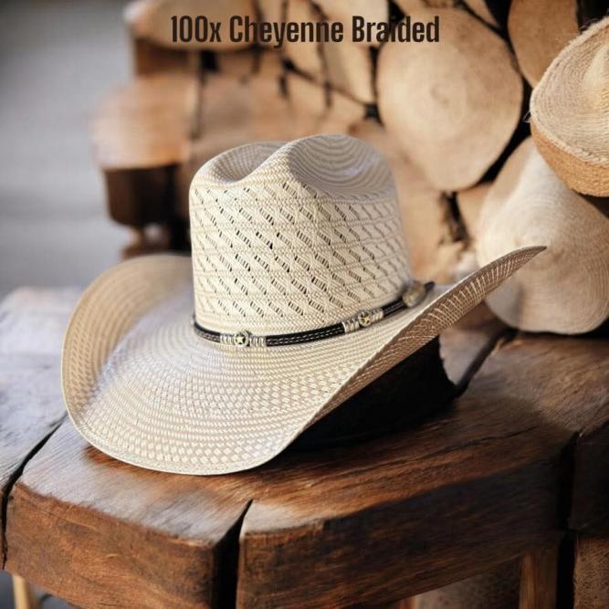 100x Cheyenne Braided 111015530812 - Morcon Hats